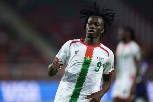 Burkina Faso's defender Issa Kabore
