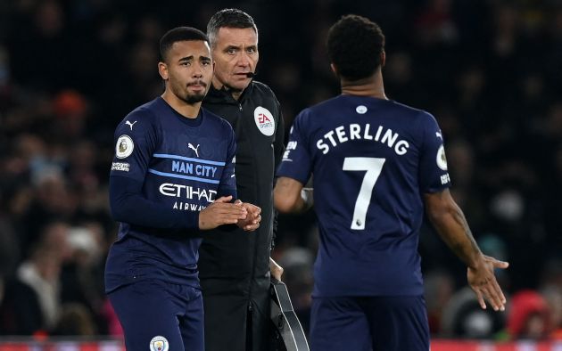 Manchester City's Brazilian striker Gabriel Jesus