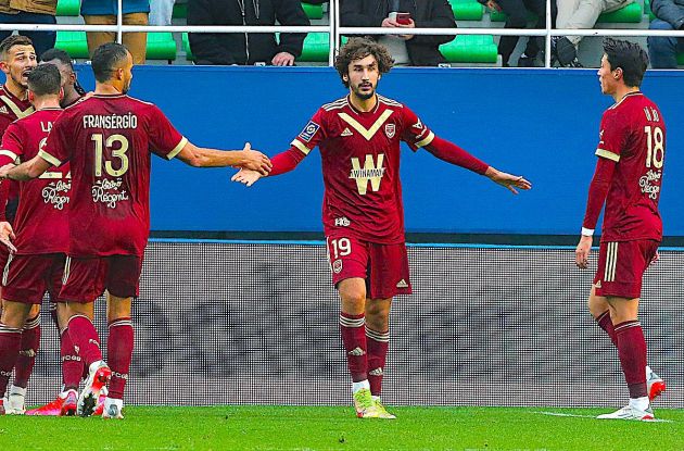 Bordeaux's French midfielder Yacine Adli