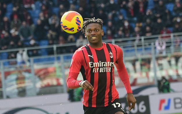 AC Milan's Portuguese forward Rafael Leao