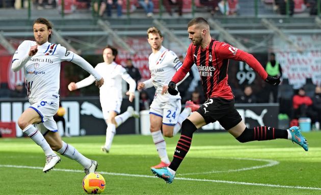 AC Milan's Croatian forward Ante Rebic