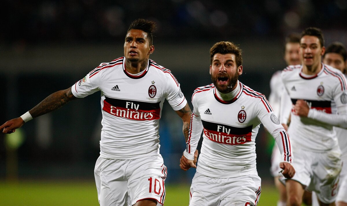 Antonio Nocerino and Kevin-Prince Boateng