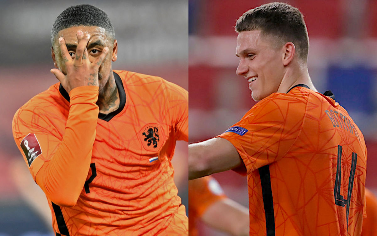 Sven Botman Steve Bergwijn Holland