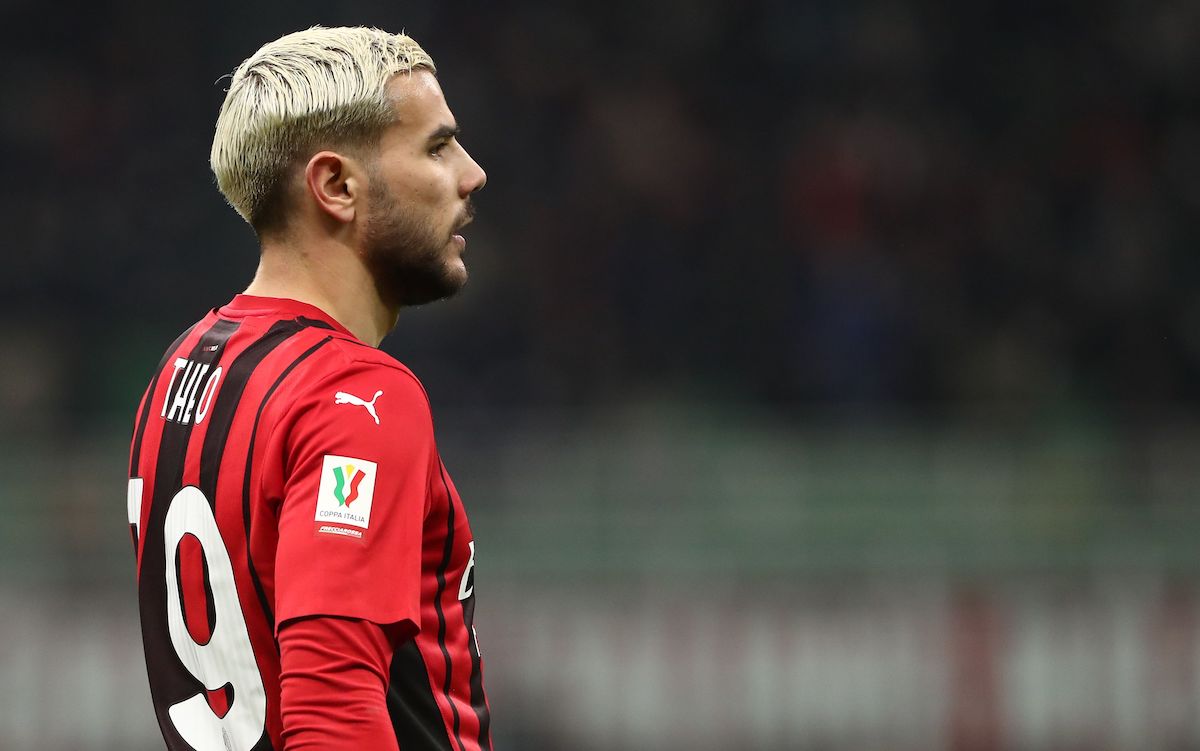 Theo Hernandez of AC Milan l