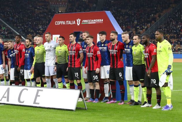 AC Milan team vs. Inter
