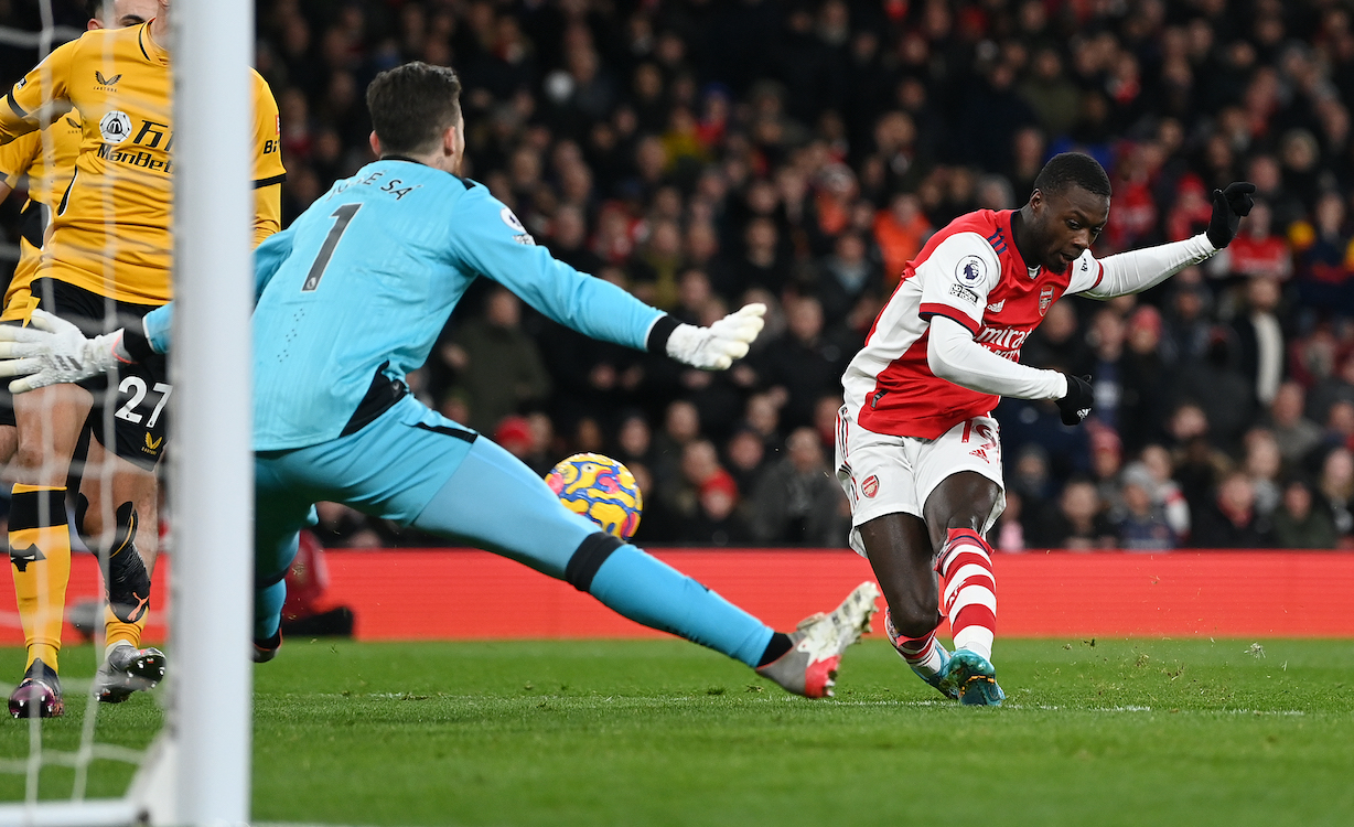 Nicolas Pepe of Arsenal