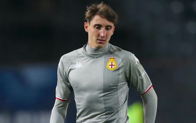 Andrea Cambiaso of Genoa CFC