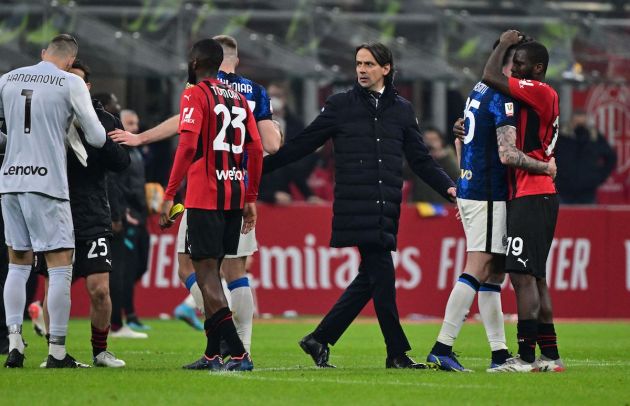 Inter Milan's Italian head coach Simone Inzaghi (