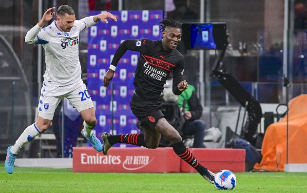 AC Milan's Portuguese forward Rafael Leao