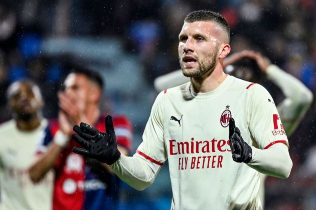 AC Milan's Croatian forward Ante Rebic