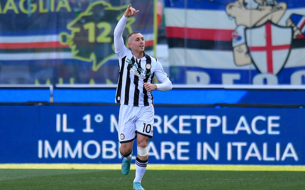 Gerard Deulofeu of Udinese Calcio