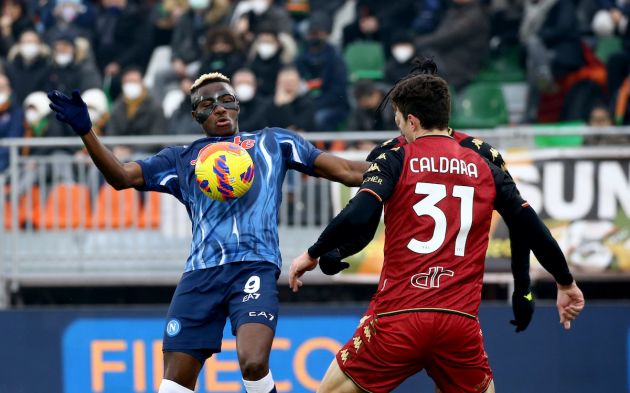 Mattia Caldara of Venezia