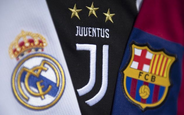 juventus real madrid barcelona