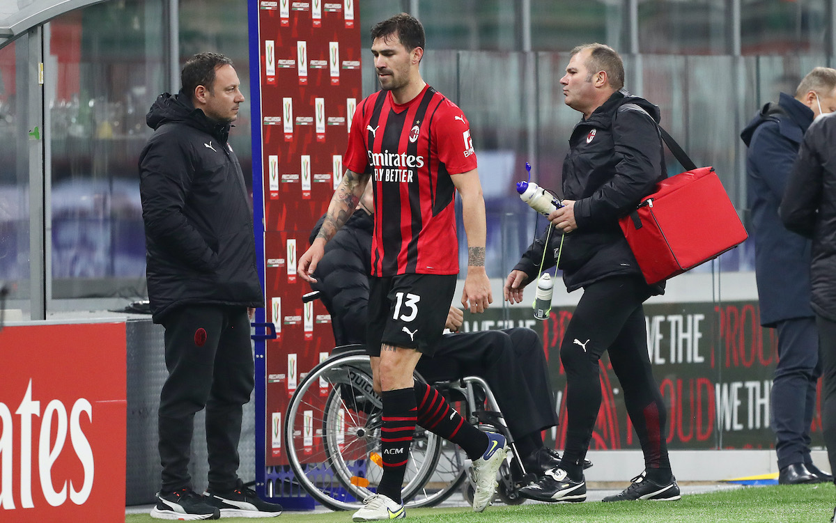 Alessio Romagnoli of AC Milan