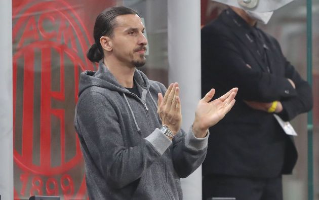 Zlatan Ibrahimovic of AC Milan