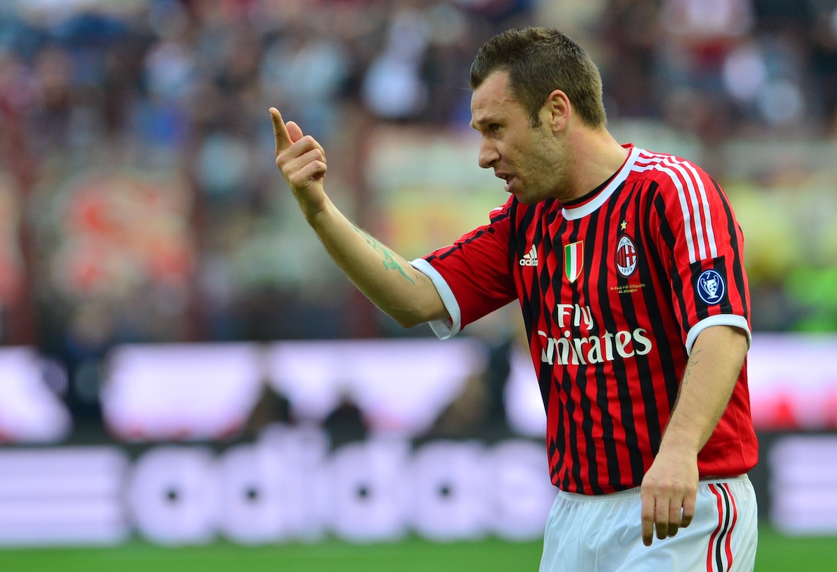 Antonio Cassano ac milan