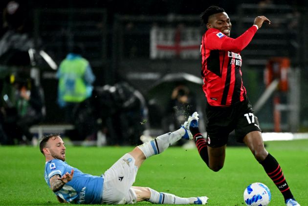 AC Milan's Portuguese forward Rafael Leão