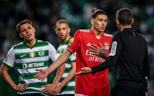 Benfica's Uruguayan forward Darwin Nunez