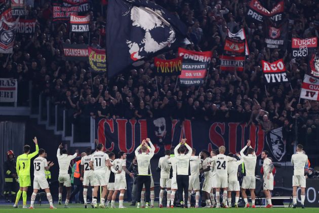 MN: Milan to be backed by sold out away end vs. Roma but no corteo