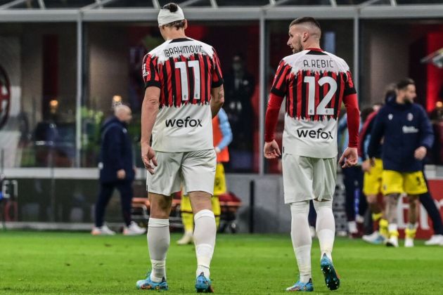 Ibrahimovic and Rebic Milan
