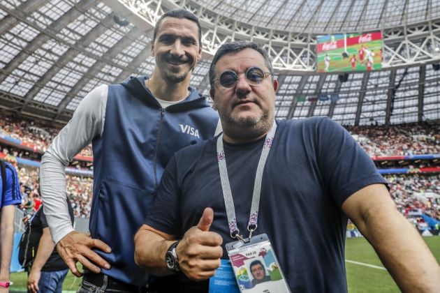 Zlatan Ibrahimovic raiola