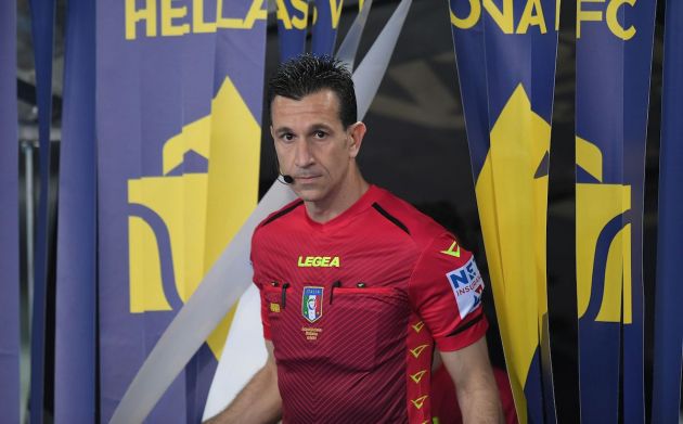 Referee Daniele Doveri