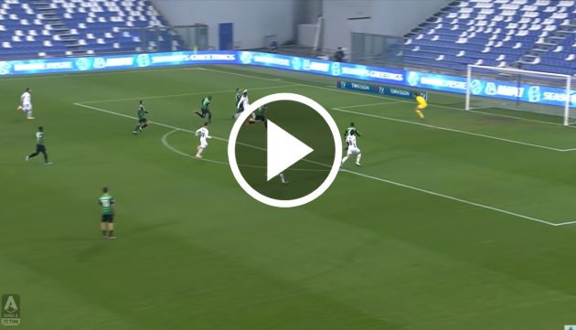 Leao's goal vs. Sassuolo