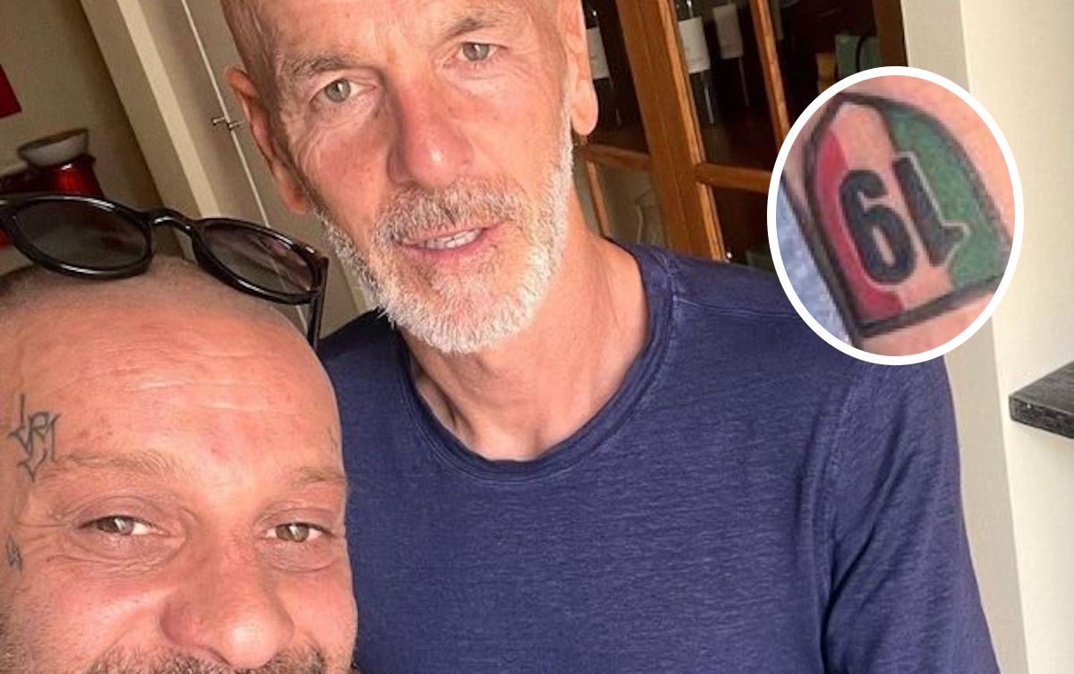 Photo: Pioli gets forearm tattoo to commemorate Milan's Scudetto win