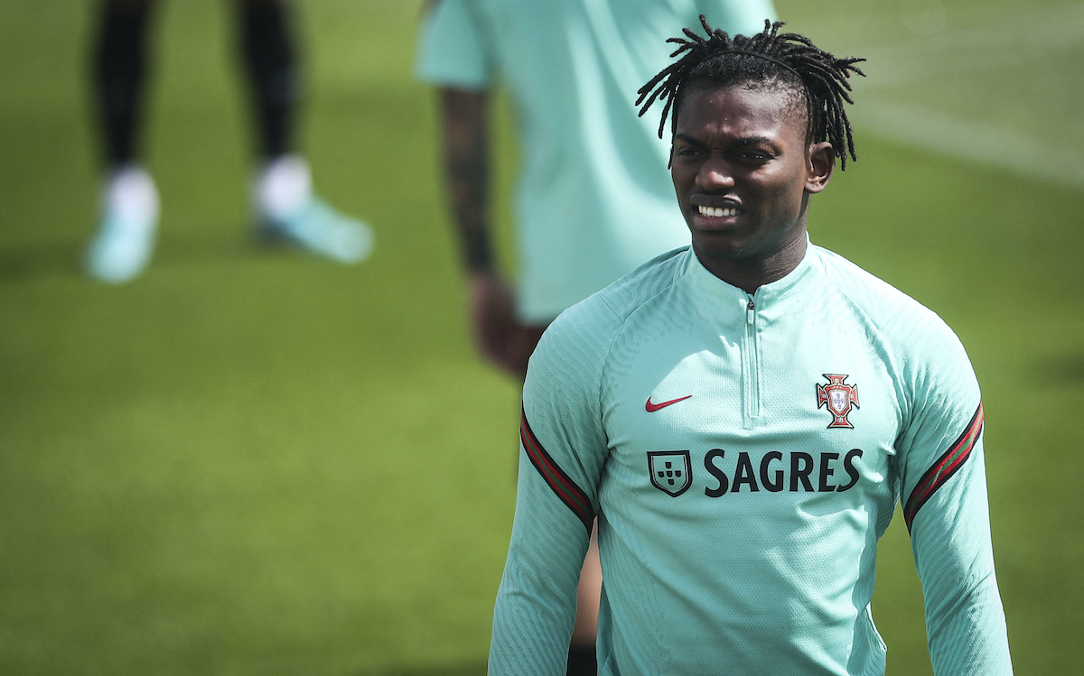 Portugal's forward Rafael Leao
