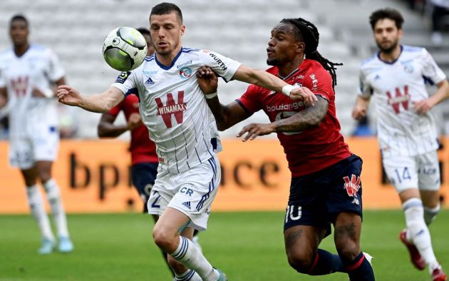 Lille's Portuguese midfielder Renato Sanches