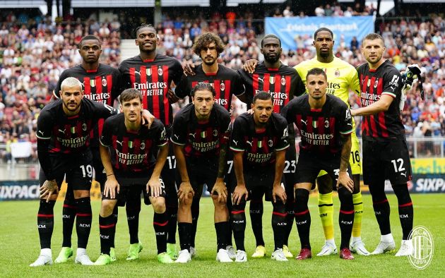 Milan squad photo