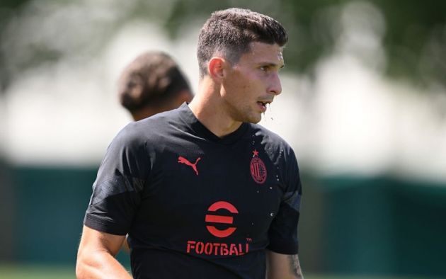 Mattia Caldara of AC Milan