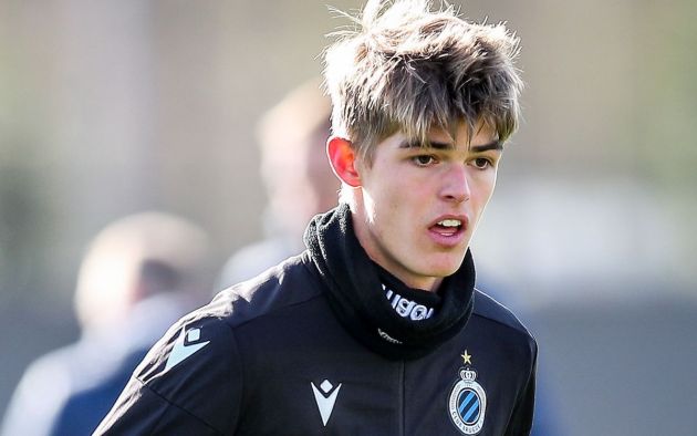 Club Brugge's Belgian midfielder Charles De Ketelaere