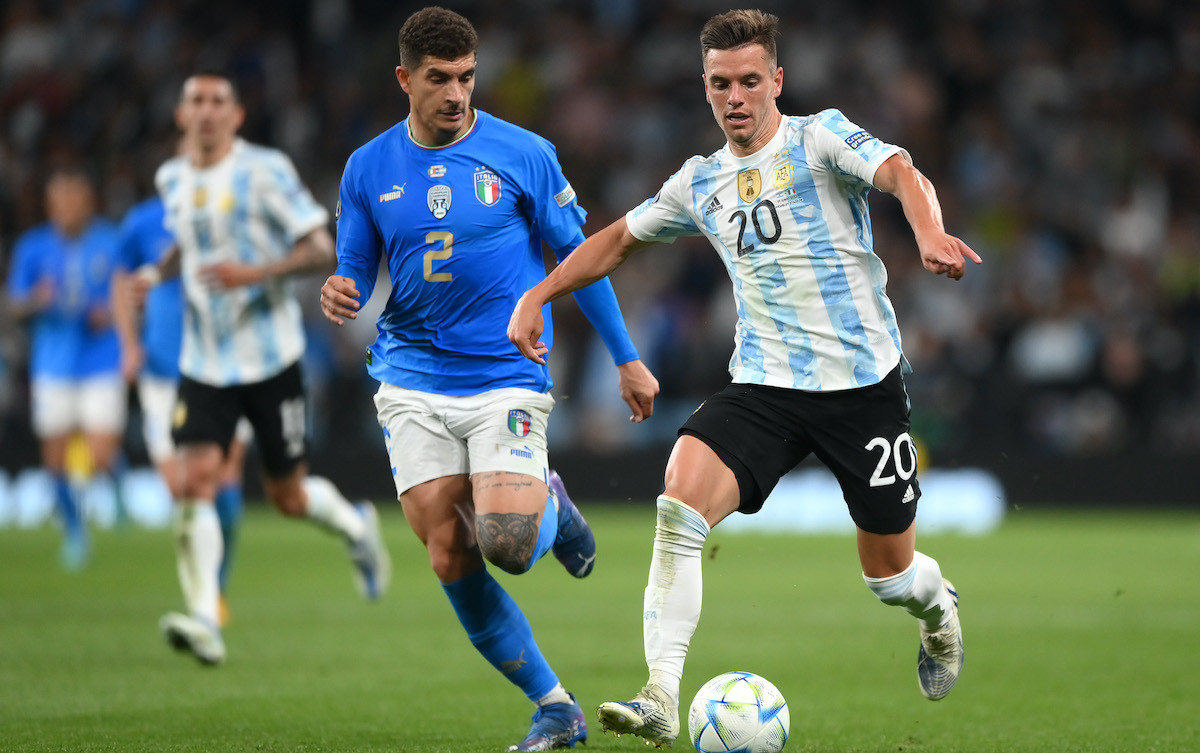 Giovani Lo Celso of Argentina