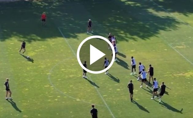 Rebic free-kick