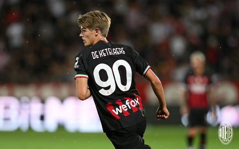 De Ketelaere's Debut With Ac Milan In Photos - The First Impressions