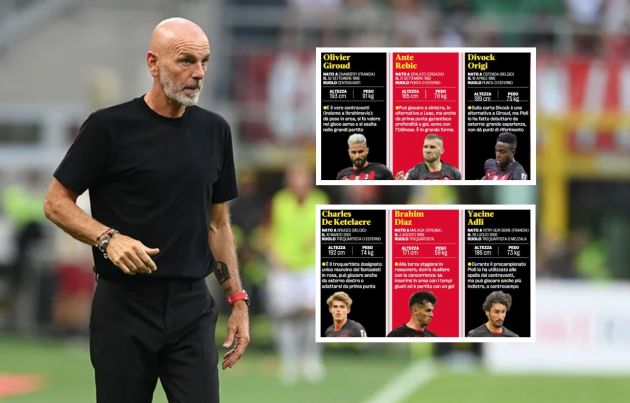 Pioli attacking choices