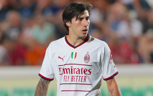 Sandro Tonali of AC Milan