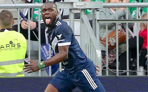 Bordeaux's Cameroonian midfielder Jean Onana