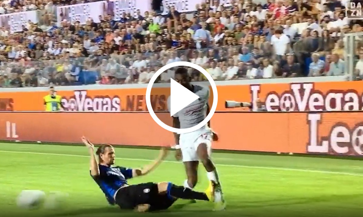 Hateboer tackles Leao