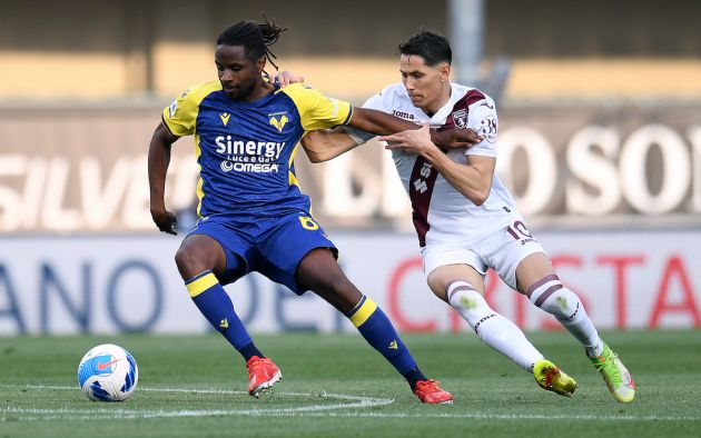 Adrien Tameze of Hellas Verona