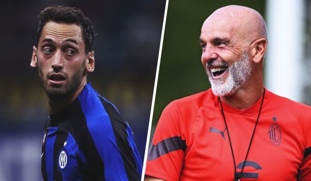 Calhanoglu and Pioli