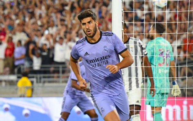 Real Madrid's Spanish midfielder Marco Asensio