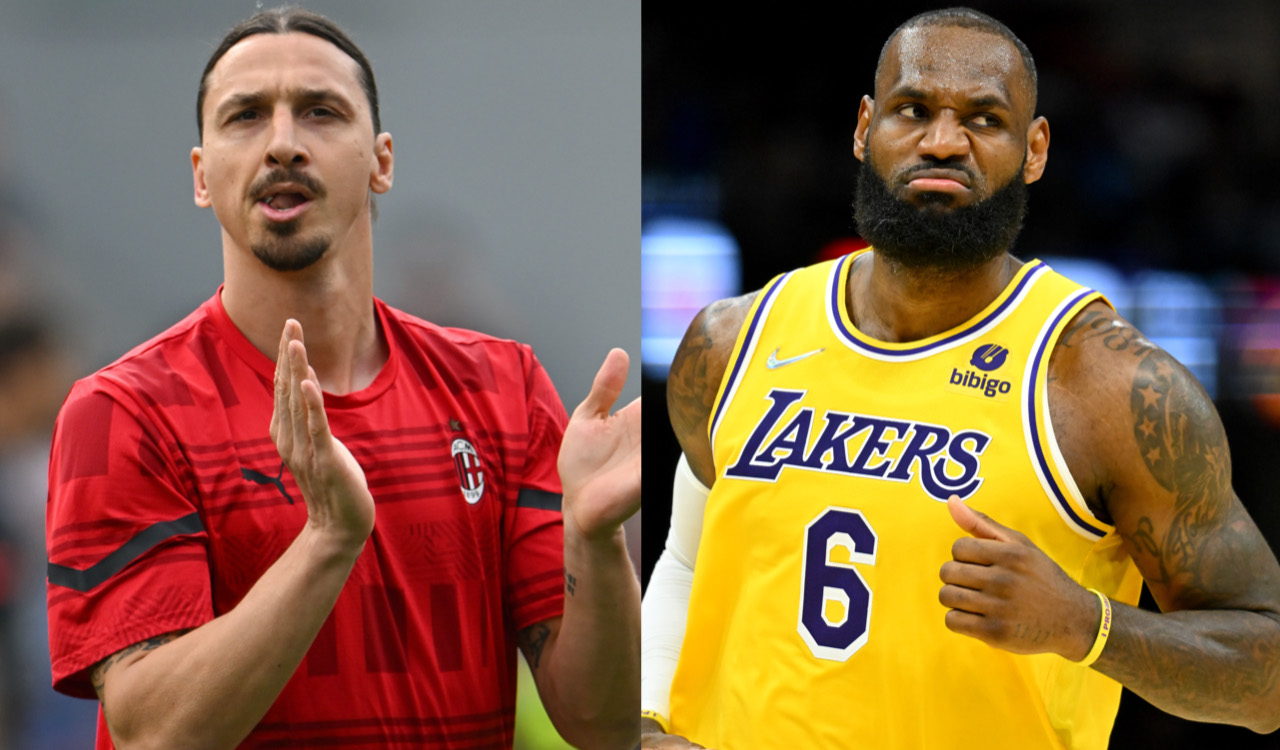 When LeBron James was trolled by Zlatan Ibrahimovic's quirky move