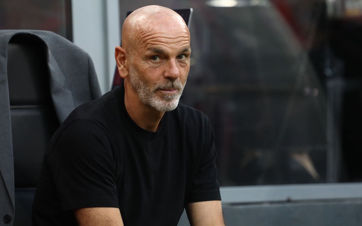 AC Milan coach Stefano Pioli