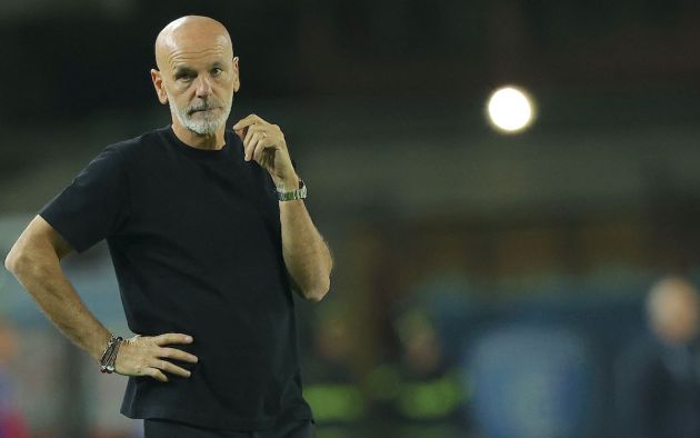 Stefano Pioli manager of AC Milan