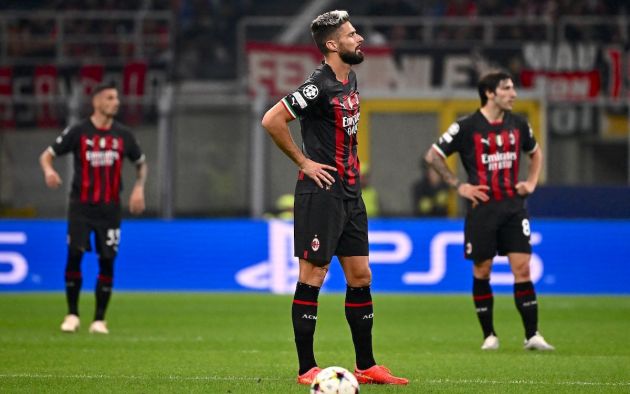 AC Milan's French forward Olivier Giroud