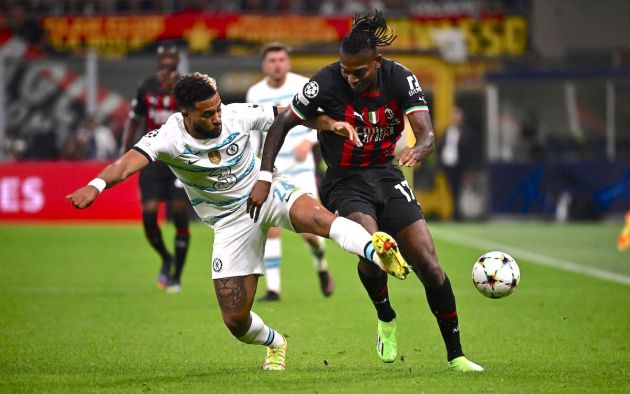 AC Milan's Portuguese forward Rafael Leao
