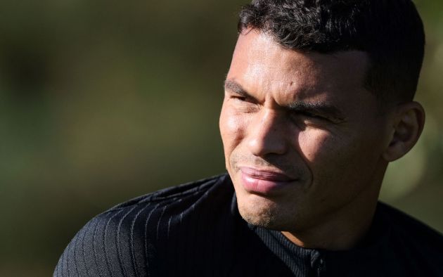 Chelsea's Brazilian defender Thiago Silva