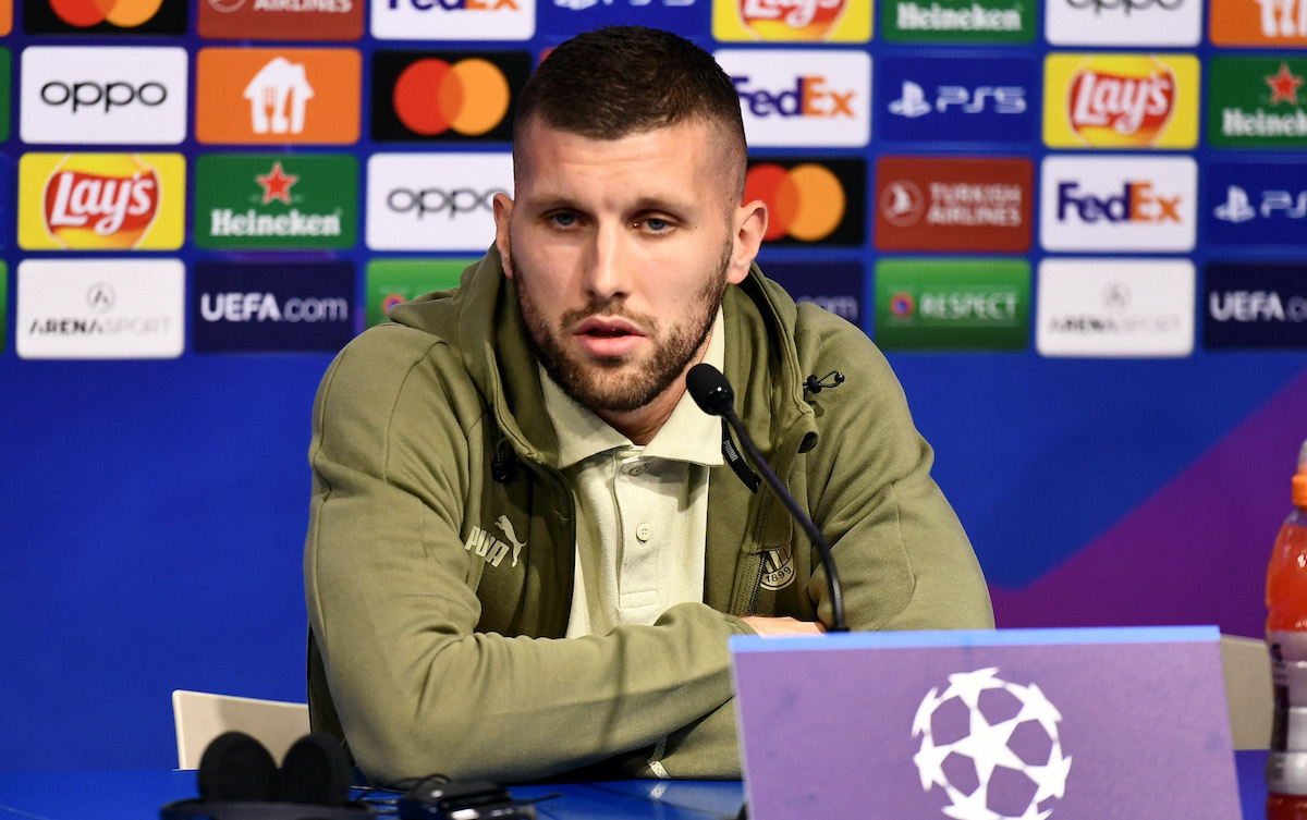 AC Milan's Croatian forward Ante Rebic